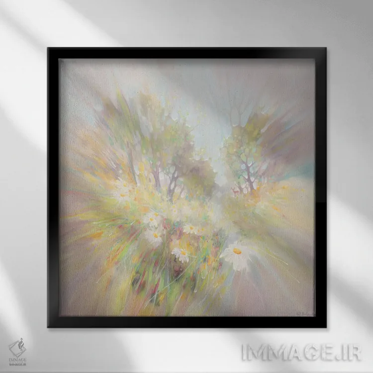 تابلو دورافتاده با روح اثر گیل بوستامانته - نمای قابدار مشکی