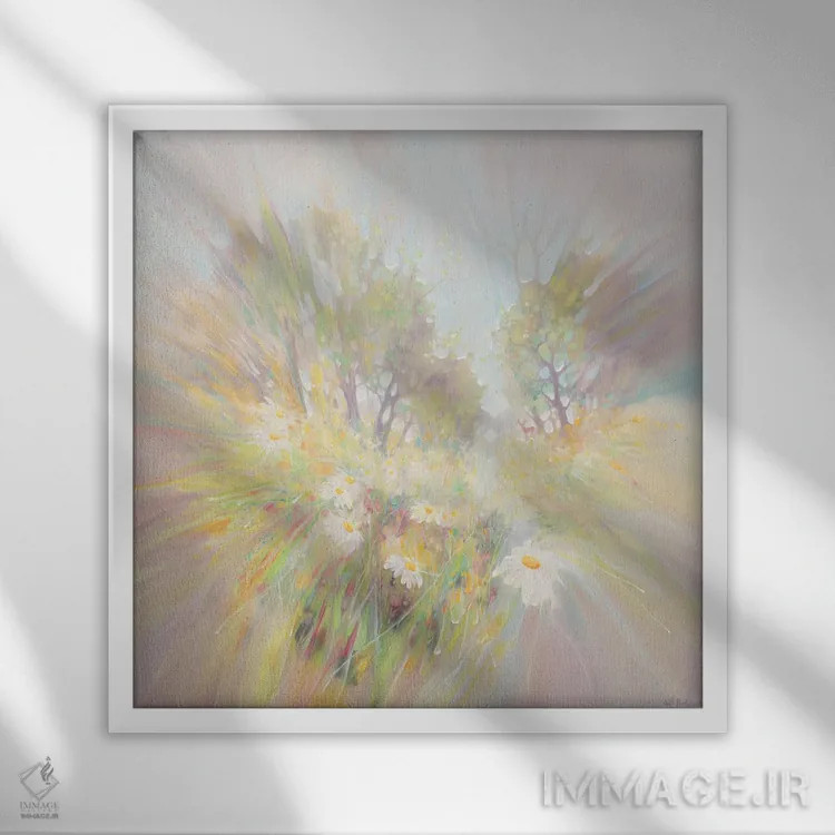 تابلو دورافتاده با روح اثر گیل بوستامانته - نمای قابدار سفید