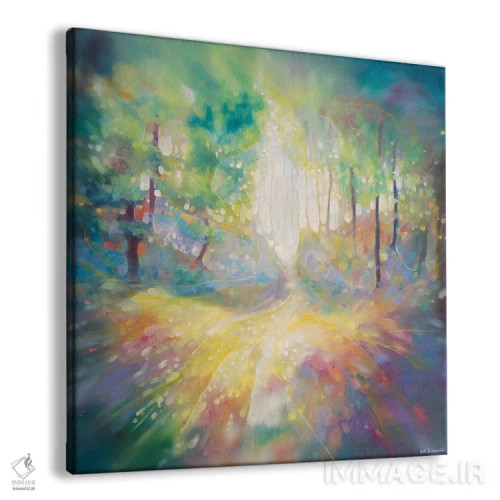 تابلو به دنبال آهو اثر گیل بوستامانته - نمای پرسپکتیو محصول