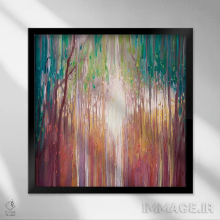 تابلو مکاشفه اثر گیل بوستامانته - نمای قابدار مشکی