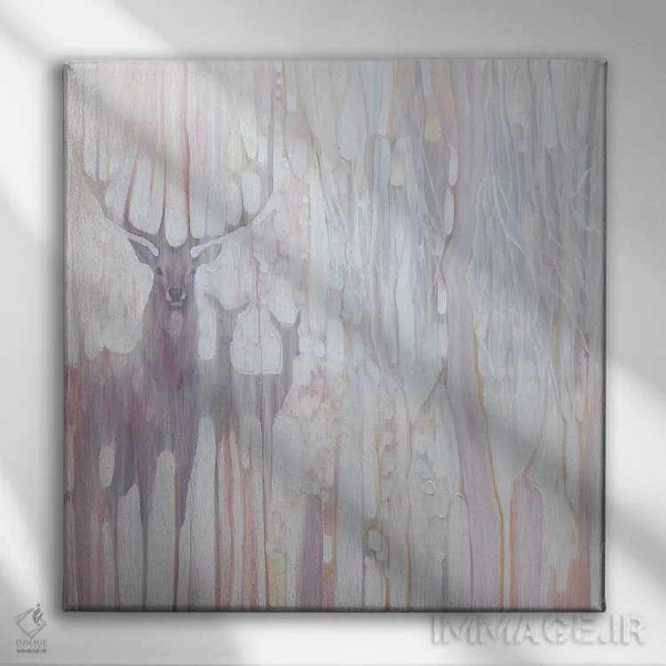 تابلو راهنمایان روحانی اثر گیل بوستامانته - نمای روبهرو روی دیوار