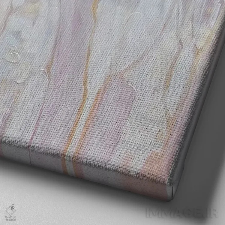 تابلو راهنمایان روحانی اثر گیل بوستامانته - نمای نزدیک بافت بوم