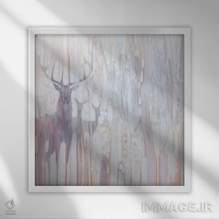 تابلو راهنمایان روحانی اثر گیل بوستامانته - نمای قابدار سفید