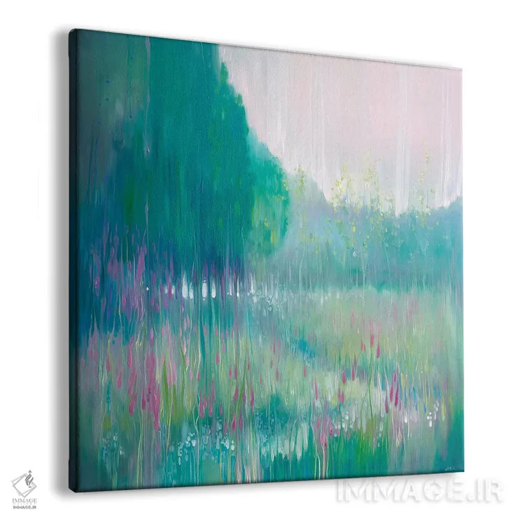 تابلو چمنزار بیزمان اثر گیل بوستامانته - نمای پرسپکتیو محصول