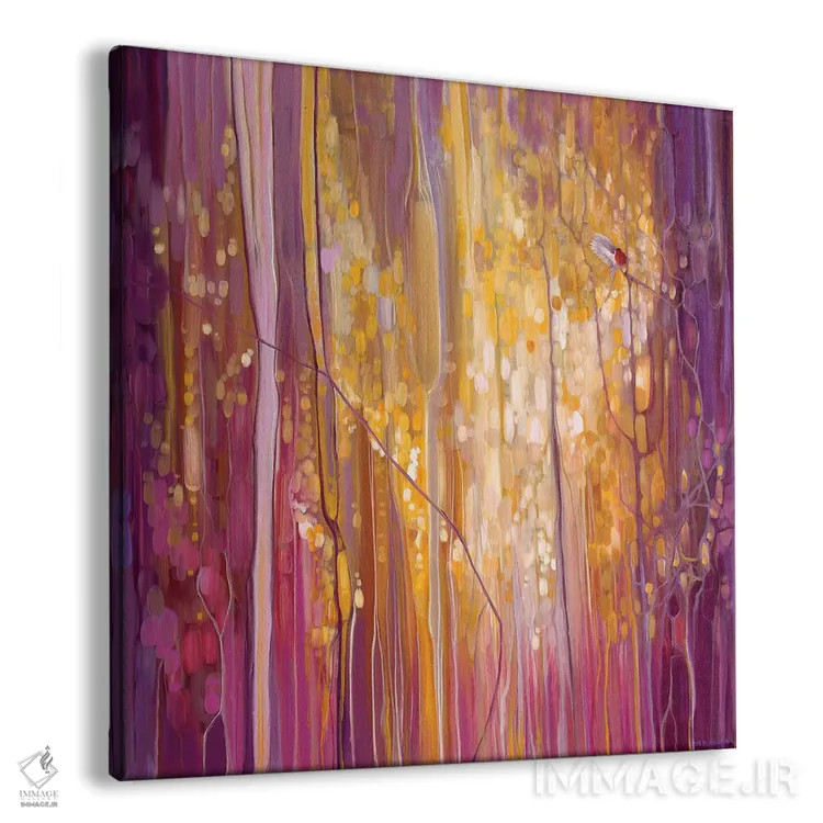 تابلو آواز سینهسرخ اثر گیل بوستامانته - نمای پرسپکتیو محصول