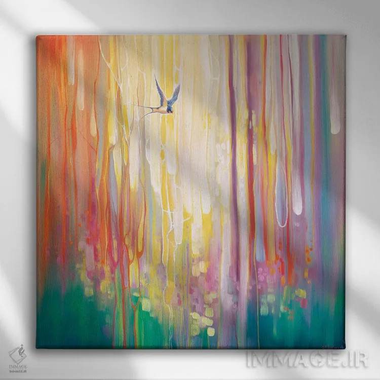 تابلو پایان تابستان اثر گیل بوستامانته - نمای روبهرو روی دیوار