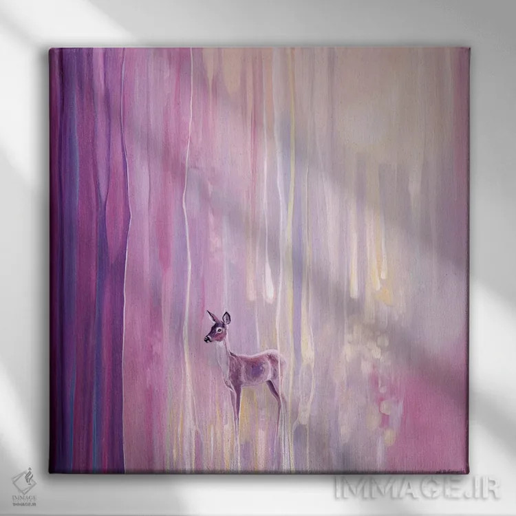 تابلو زیبا اثر گیل بوستامانته - نمای روبهرو روی دیوار