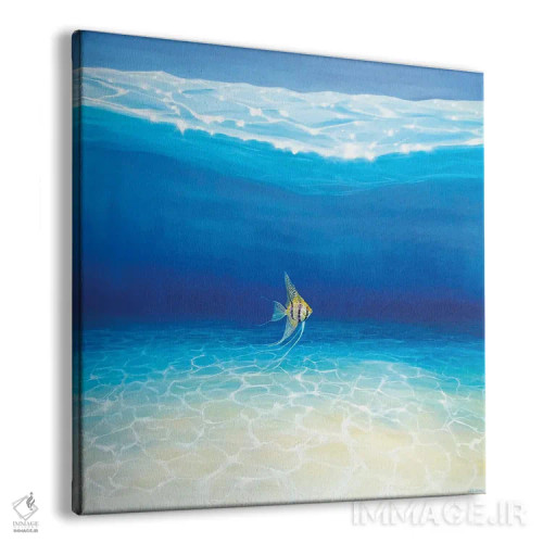 تابلو فرشتهای که به دریا میگریزد اثر گیل بوستامانته - نمای پرسپکتیو محصول