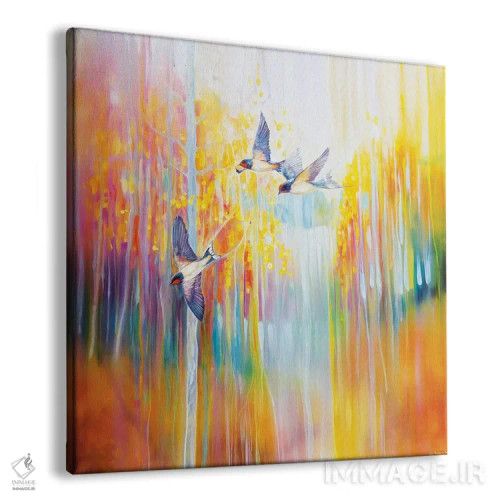 تابلو آواز چلچله اثر گیل بوستامانته - نمای پرسپکتیو محصول