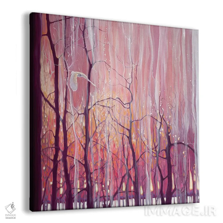 تابلو ظرافت هنگام غروب اثر گیل بوستامانته - نمای پرسپکتیو محصول