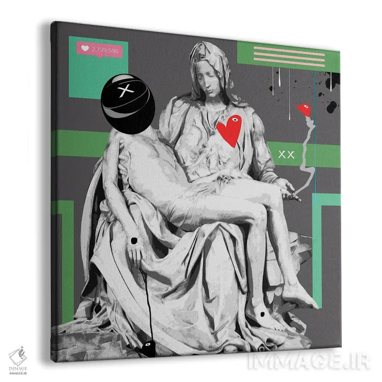 تابلو وفاداری اثر گابریل کوزارلی - نمای پرسپکتیو محصول