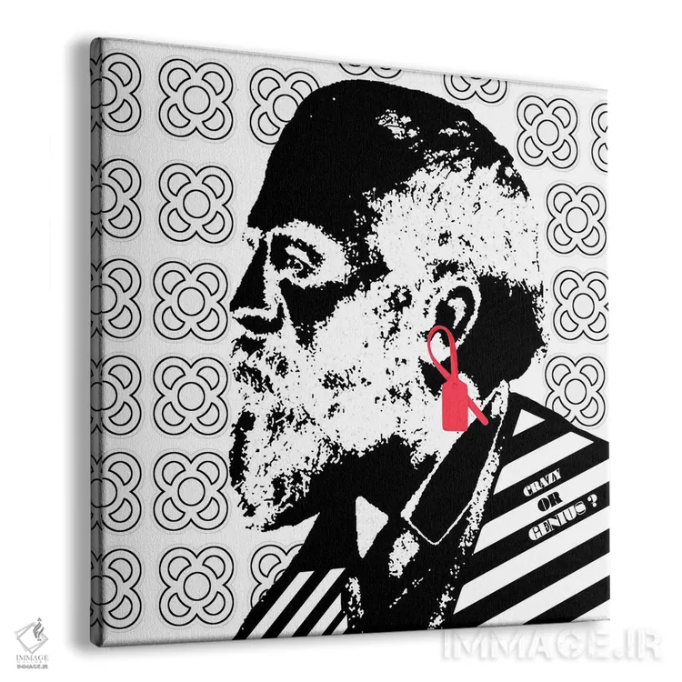 تابلو گاودی خارج (الهام از معمار اسپانیایی) اثر گابریل کوزارلی - نمای پرسپکتیو محصول