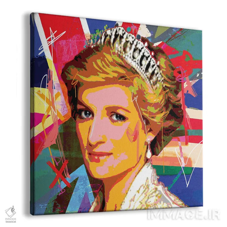 تابلو دیانا ایکس اثر گابریل کوزارلی - نمای پرسپکتیو محصول