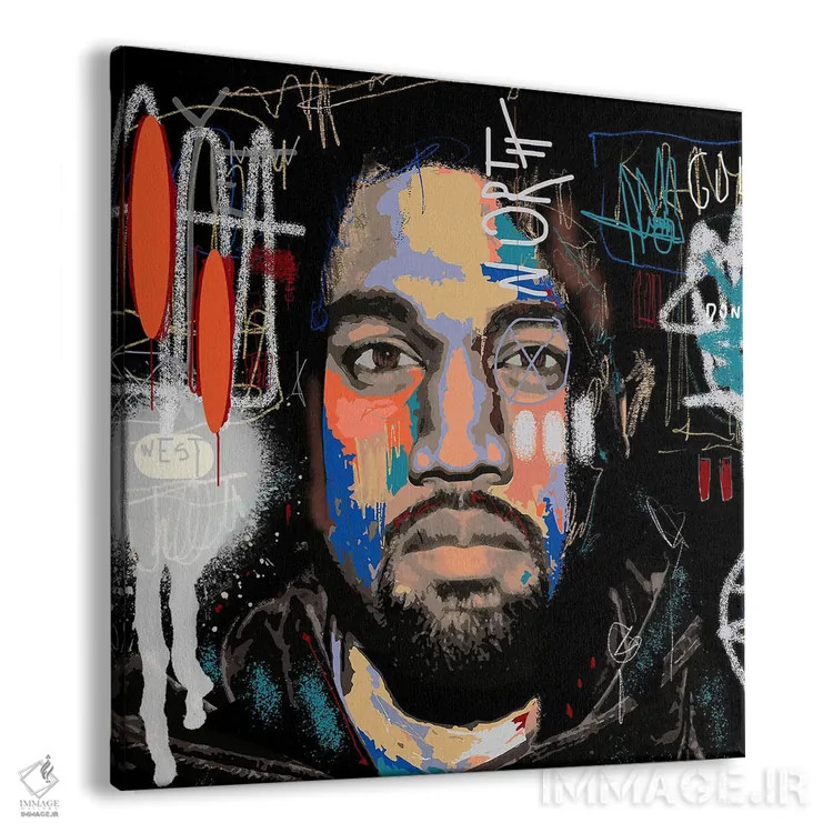 تابلو یه (کانیه وست؛ نام هنری) اثر گابریل کوزارلی - نمای پرسپکتیو محصول