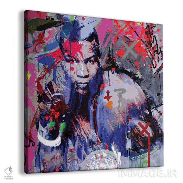 تابلو تایسون ایکس (نام خاص) اثر گابریل کوزارلی - نمای پرسپکتیو محصول