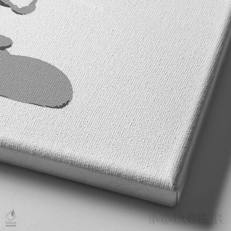 تابلو عشق کازمو میکی اثر گابریل کوزارلی - نمای نزدیک بافت بوم