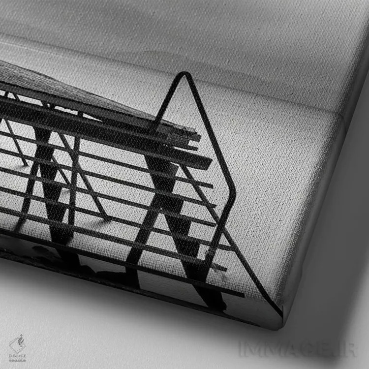 تابلو مدیتیشن اثر جورج دیگالاکیس - نمای نزدیک بافت بوم