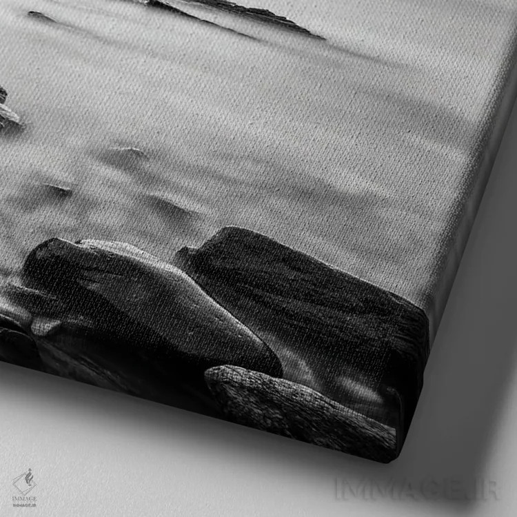 تابلو ذن ۱۳ اثر جورج دیگالاکیس - نمای نزدیک بافت بوم