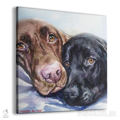 تابلو دوستان اثر جورج دیاچنکو - نمای پرسپکتیو محصول