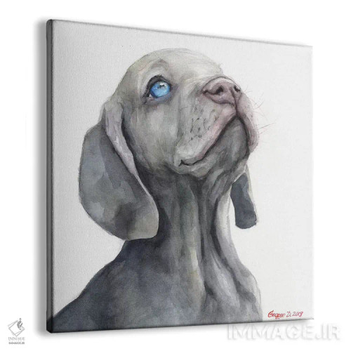 تابلو توله وایمارانر (نژاد سگ) اثر جورج دیاچنکو - نمای پرسپکتیو محصول