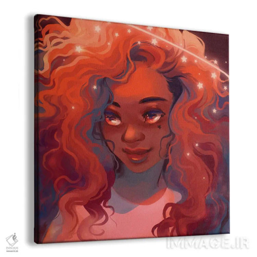 تابلو ساعت جادویی اثر ژنووا بی - نمای پرسپکتیو محصول