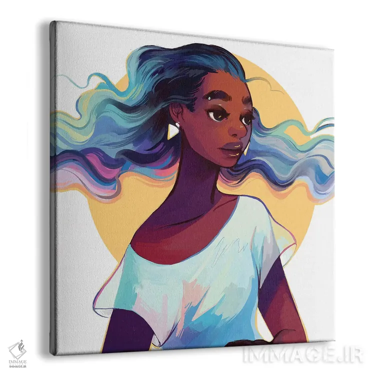 تابلو اندیشیدن اثر ژنووا بی - نمای پرسپکتیو محصول