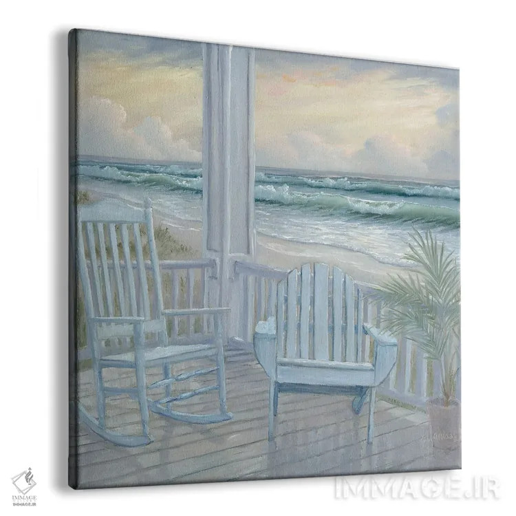 تابلو ایوان ساحلی II اثر جورجیا جانیس - نمای پرسپکتیو محصول