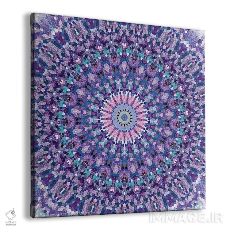 تابلو عربیکاری اثر مونیکا استریگل - نمای پرسپکتیو محصول