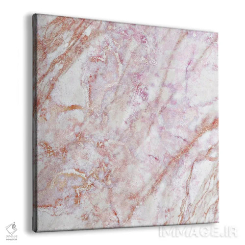 تابلو مرمر رز (مربع) اثر مونیکا استریگل - نمای پرسپکتیو محصول
