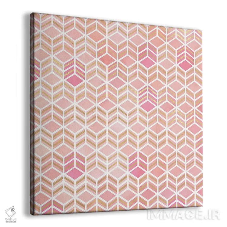 تابلو پاستل بردن کیک (مربع) اثر مونیکا استریگل - نمای پرسپکتیو محصول