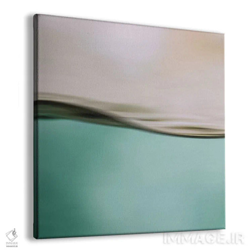 تابلو حرکت آب I (مربع) اثر مونیکا استریگل - نمای پرسپکتیو محصول