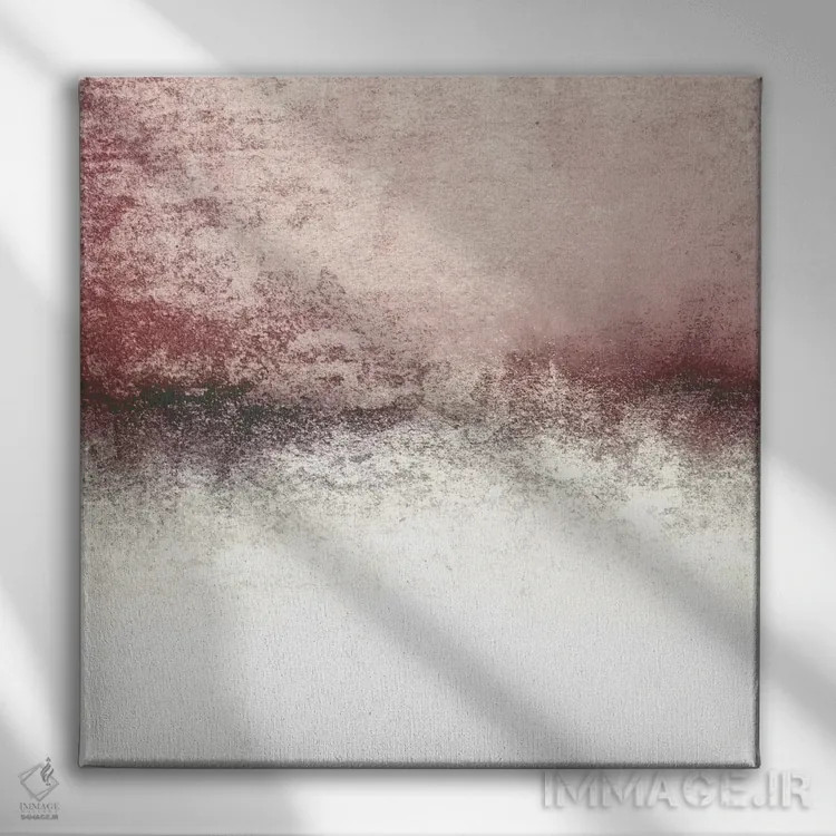 تابلو رویاپرداز برفی اثر مونیکا استریگل - نمای روبهرو روی دیوار