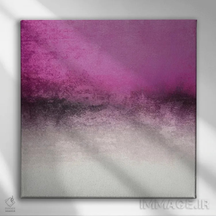 تابلو رویاپرداز برفی اثر مونیکا استریگل - نمای روبهرو روی دیوار