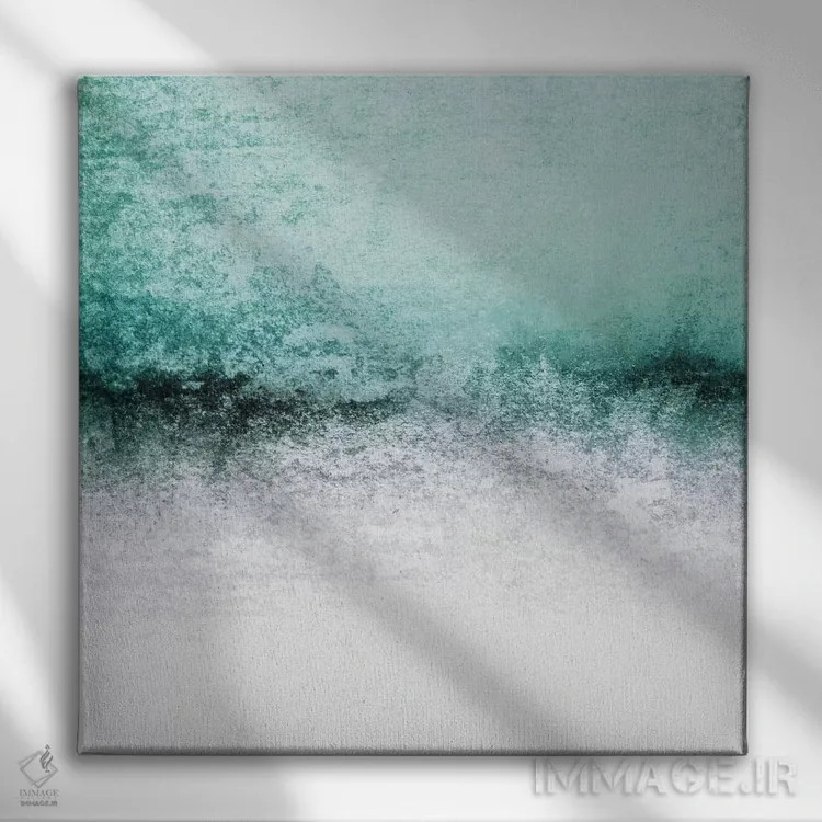 تابلو رویاپرداز برفی اثر مونیکا استریگل - نمای روبهرو روی دیوار