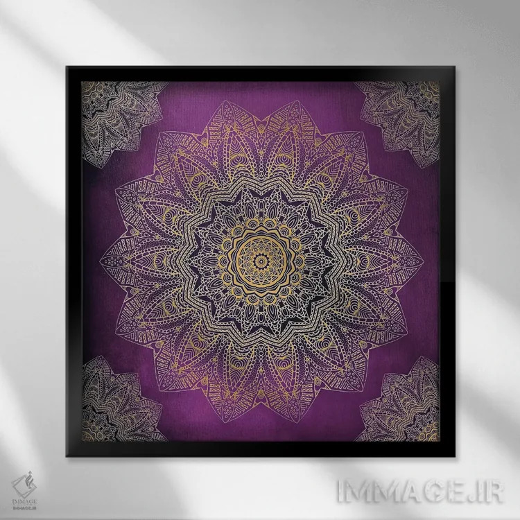 تابلو اتفاق خوشایند اثر مونیکا استریگل - نمای قابدار مشکی