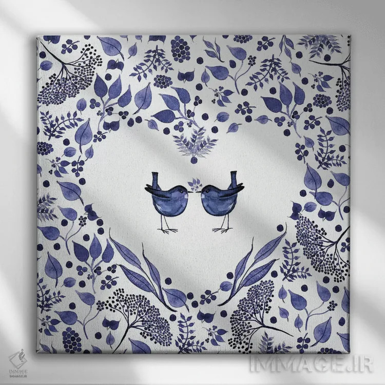 تابلو هدیه اثر مونیکا استریگل - نمای روبهرو روی دیوار