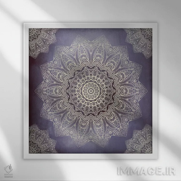 تابلو اتفاق خوشایند اثر مونیکا استریگل - نمای قابدار سفید