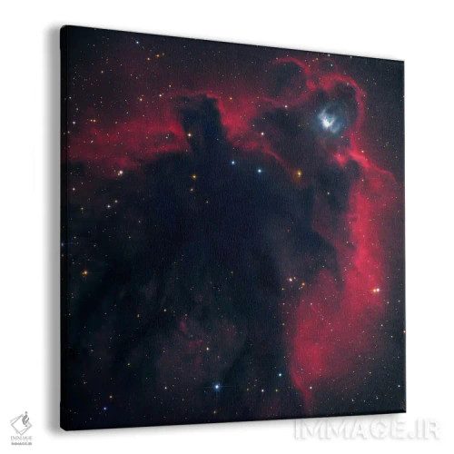 تابلو توده دنبالهداری در صورت فلکی شکارچی (LDN 1622) اثر رابرت گندلر - نمای پرسپکتیو محصول