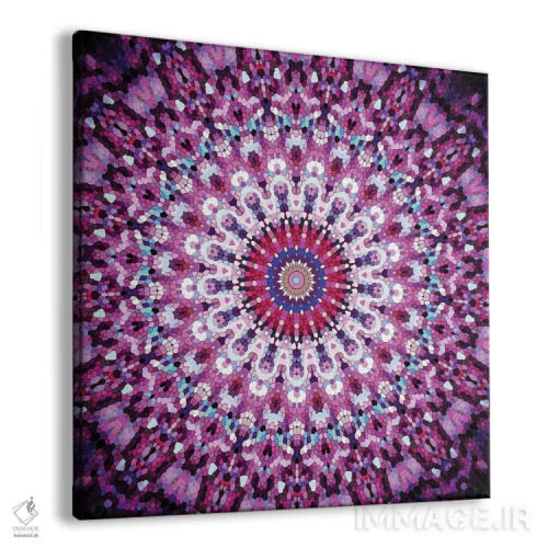 تابلو عربیکاری II اثر مونیکا استریگل - نمای پرسپکتیو محصول