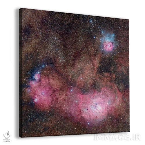 تابلو سهتایی قوس (تصویر ترکیبی) اثر رابرت گندلر - نمای پرسپکتیو محصول