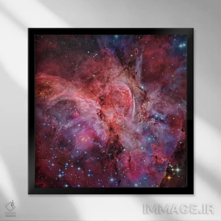 تابلو مرکز اتا کارینائی اثر رابرت گندلر - نمای قابدار مشکی