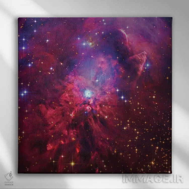 تابلو Emission And Reflection Nebulae In Orion,NGC1999، سحابی نشری و بازتابی در شکارچی اثر رابرت گندلر - نمای روبهرو روی دیوار