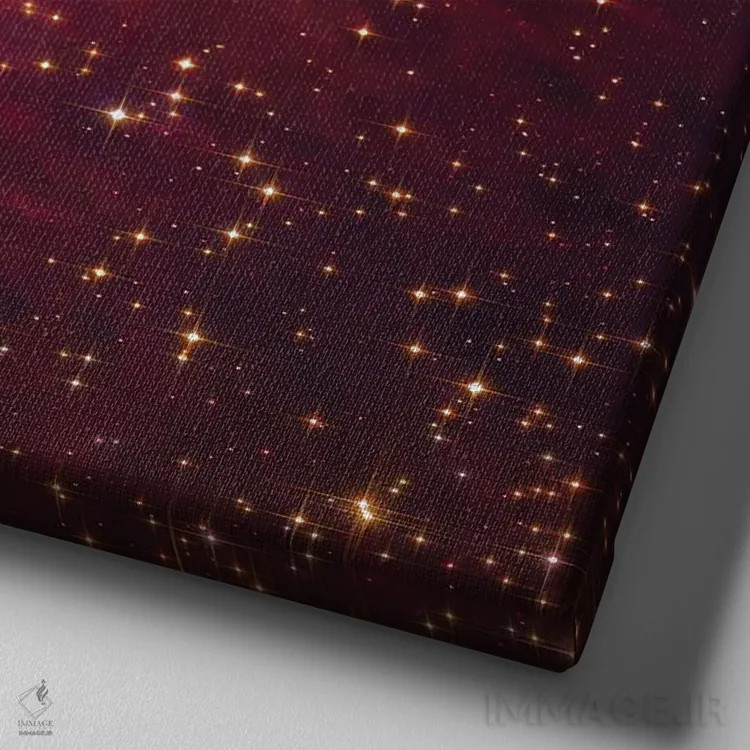 تابلو Emission And Reflection Nebulae In Orion,NGC1999، سحابی نشری و بازتابی در شکارچی اثر رابرت گندلر - نمای نزدیک بافت بوم