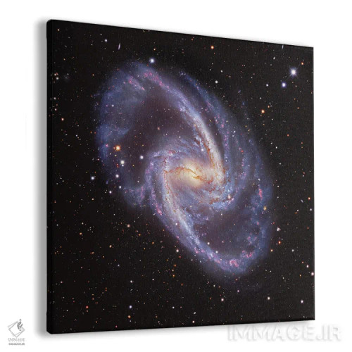 تابلو کهکشان مارپیچی بزرگ با میله (NGC 1365) اثر رابرت گندلر - نمای پرسپکتیو محصول