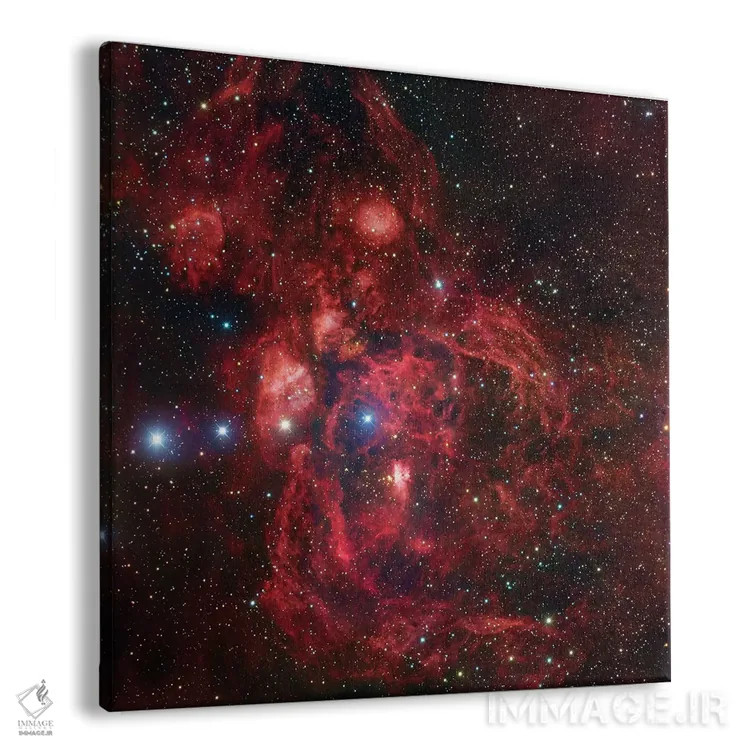 تابلو مجموعه سحابی نشری در عقرب (NGC 6357) اثر رابرت گندلر - نمای پرسپکتیو محصول