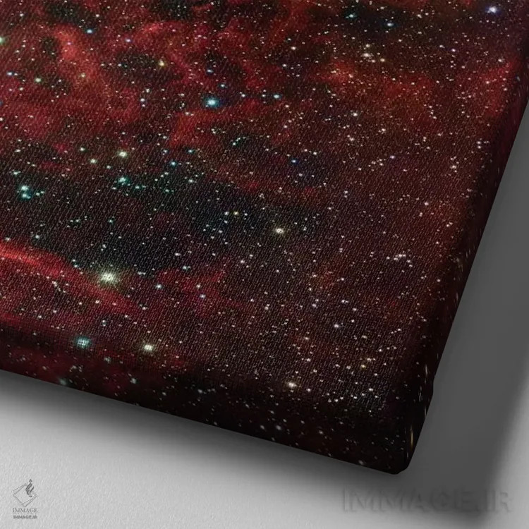 تابلو مجموعه سحابی نشری در عقرب (NGC 6357) اثر رابرت گندلر - نمای نزدیک بافت بوم