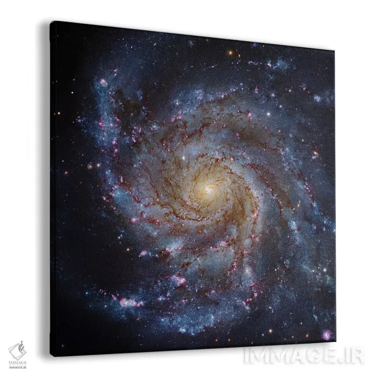 تابلو The Pinwheel Galaxy,M101، کهکشان فرفرهای اثر رابرت گندلر - نمای پرسپکتیو محصول