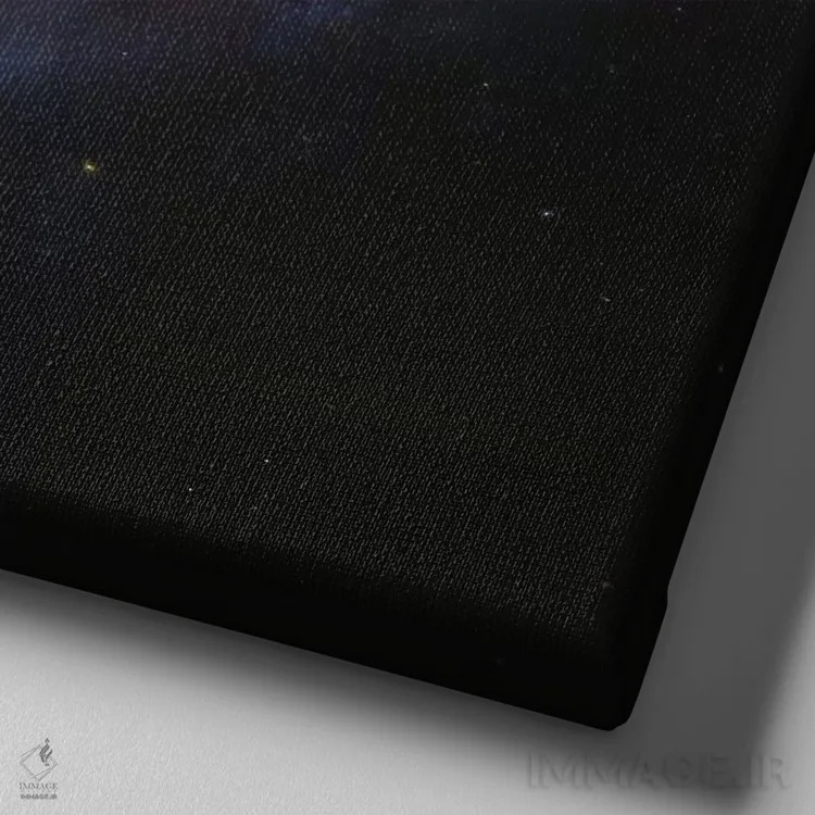 تابلو Spiral Galaxy In Canes Venatici I,M106، کهکشان مارپیچی در تازیها I اثر رابرت گندلر - نمای نزدیک بافت بوم