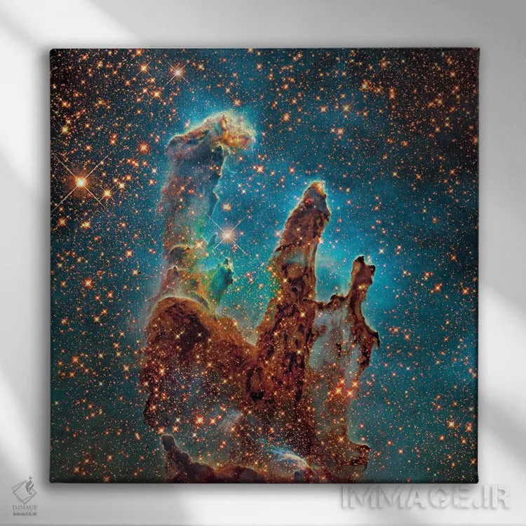 تابلو The Eagle Nebula (NGC 6611) II,M16، سحابی عقاب (NGC 6611) II اثر رابرت گندلر - نمای روبهرو روی دیوار