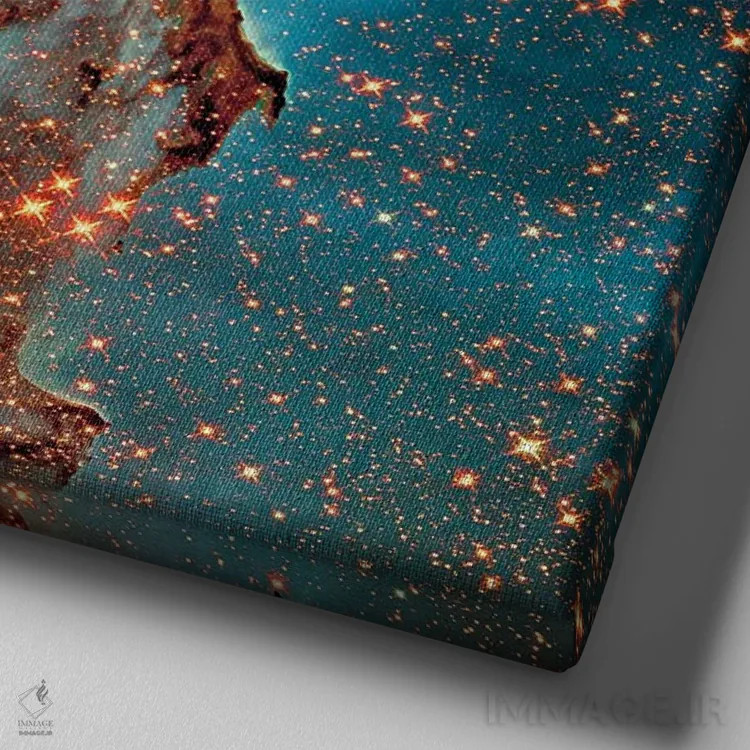 تابلو The Eagle Nebula (NGC 6611) II,M16، سحابی عقاب (NGC 6611) II اثر رابرت گندلر - نمای نزدیک بافت بوم